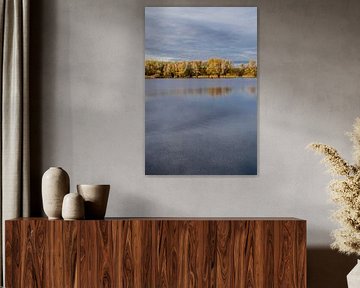 Tour d'automne autour du lac Kiessee dans la belle ville de Bad Salzungen