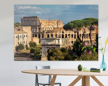 The Colosseum at Rome by Anton de Zeeuw