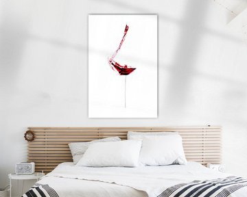 Wijnglas abstract van Thomas Heitz