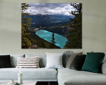 Lake Louise Panorama van Timon Schneider