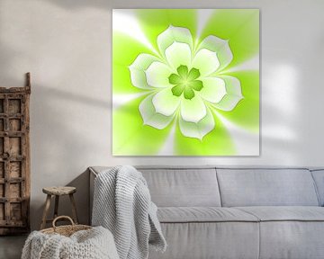 Green Flower van gabiw Art