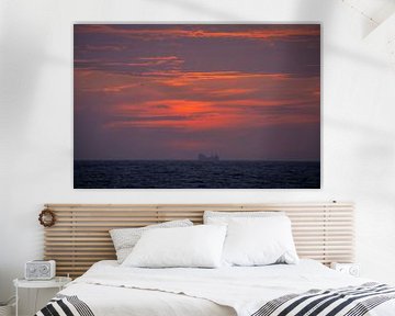 Zonsondergang op zee van FotoGraaG Hanneke