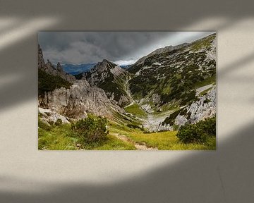 Auf dem Gipfel der Julischen Alpen von Louise Poortvliet