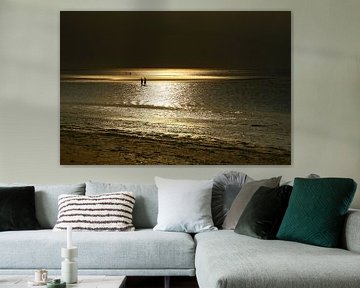 In the Wadden Sea by Werner Reins