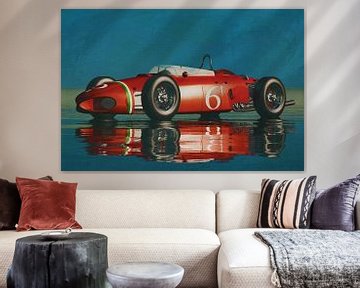 Ferrari 156 - Een klassieke auto gebouwd in Italië in 1961 van Jan Keteleer