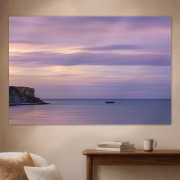 Sunset at Arromanches-les-Bains, Normandy, France