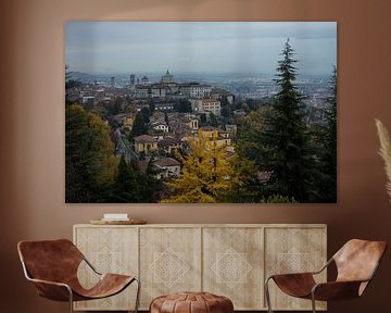 Bergamo in het blauwe uurtje van Ilse Hofman