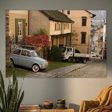 De oude straat in Orta