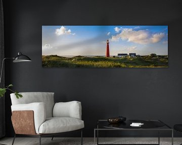 Sunny coast lighthouse Schiermonnikoog by Joris Beudel