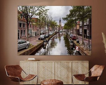 Grachten von Delft von Rob Boon