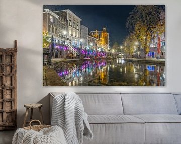 Oude Gracht in Utrecht van Karin Riethoven