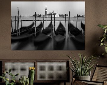 San Marcoplein in zwart-wit van Henk Meijer Photography