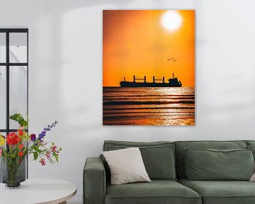 Zonsondergang Ship I van de Utregter Fotografie