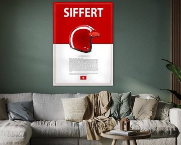 Jo Siffert Helmet by Theodor Decker