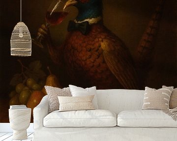 Stilleven Pheasant Noblesse van Moonheart Artworks