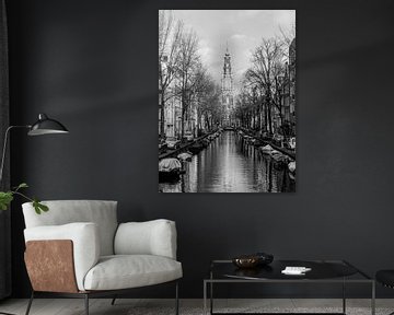 Gracht in Amsterdam van Sven Hulsman