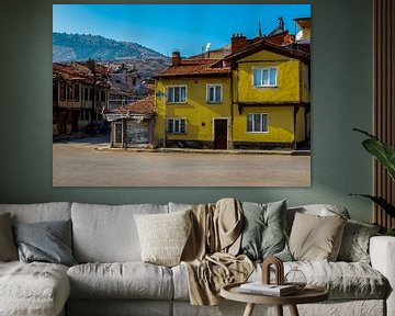 Oude stadskern Afyonkarahisar van Roland's Foto's
