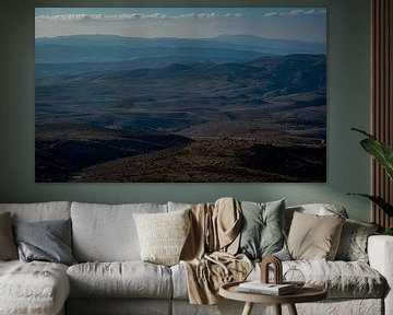 Blick über die Berge, gesehen von Kocatepe Anıtı'ndan von Roland's Foto's