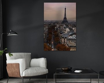 Streets of Paris in autumn by Nynke Altenburg