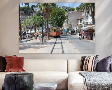 Train in Port de Soller by Shania Lam