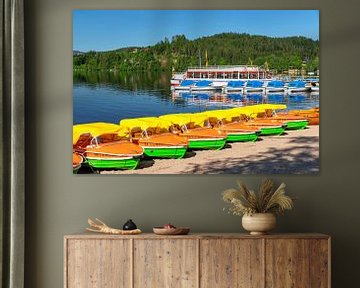 Boote am Titisee im Schwarzwald von Markus Lange