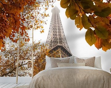Eiffeltoren, herfst van Nynke Altenburg