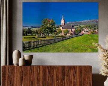Visit the beautiful church in Kälberfeld