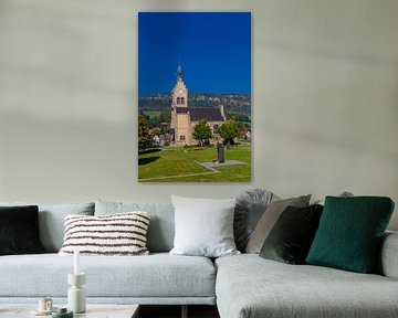 Visit the beautiful church in Kälberfeld