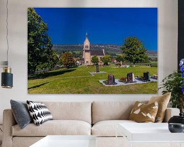 Visit the beautiful church in Kälberfeld