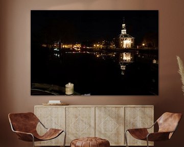 Zijlpoort Leiden kostenlose Lichtshow von Erwin van Eekhout