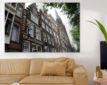 Mooie monumentale grachtenpanden Amsterdam van Shania Lam