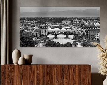 Florenz in Schwarz-Weiß von Henk Meijer Photography