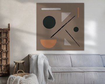 Abstract shapes van Gisela - Art for you