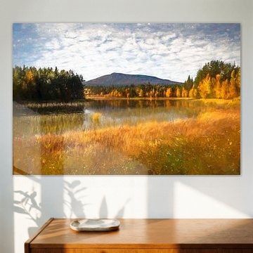 Autumn colors around the Sonfjället