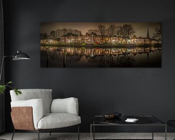 Weesp Hoogstraat panorama - Weesp in Beeld von Joris van Kesteren