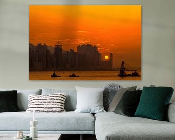 Hong Kong Island Sunset