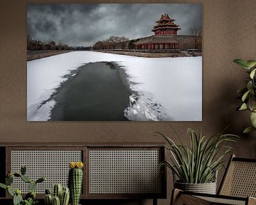 Winter in Beijing - Verboden Stad - China van Chi