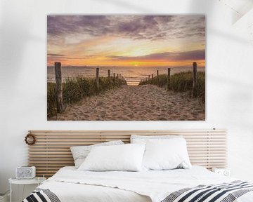Strand, Meer und Sonne an der niederländischen Küste von Dirk van Egmond