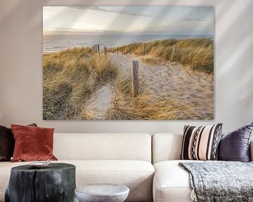 Strand und Meer an der niederländischen Küste von Dirk van Egmond