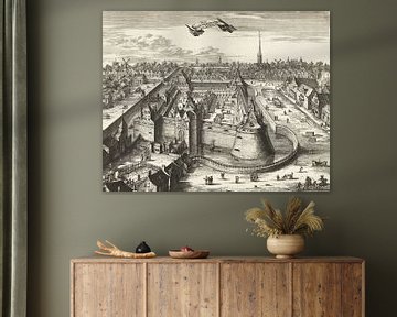 Slot Vredenburg te Utrecht in welstand, vóór 1577 van Atelier Liesjes