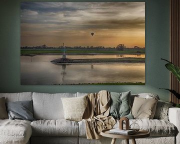 Split Rhine and IJssel by Karlo Bolder