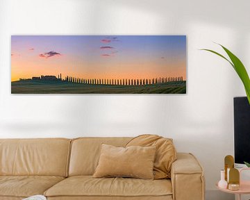 Panoramic photo of Agriturismo Poggio Covili by Henk Meijer Photography