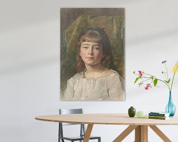 Porträt eines unbekannten Mädchens, Nicolaas van der Waay