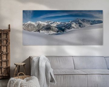 Unbefleckt von Weiß im Pays du Mont-Blanc von jean-michel deborde