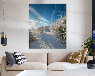 Winterlandschaft von Bo Valentino