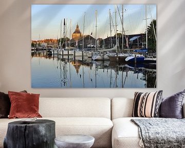 Enkhuizen harbour by joyce kool