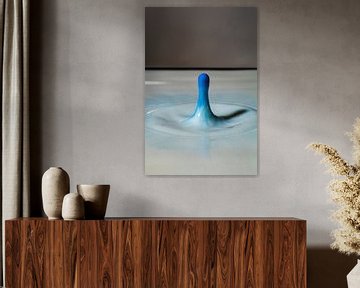 Fantasie in blauw van Thomas Riess