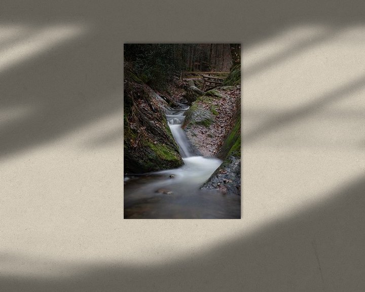 Impression: La rivière Ninglinspo en automne sur Jim De Sitter