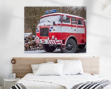 Oldtimer einer tschechischen Feuerwehr von Animaflora PicsStock