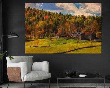 L'automne dans le Vermont sur Henk Meijer Photography